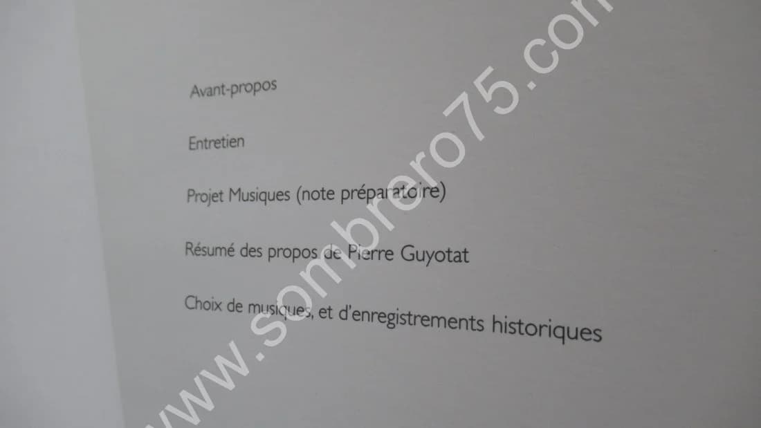 Musiques - Pierre GUYOTAT - Image 10
