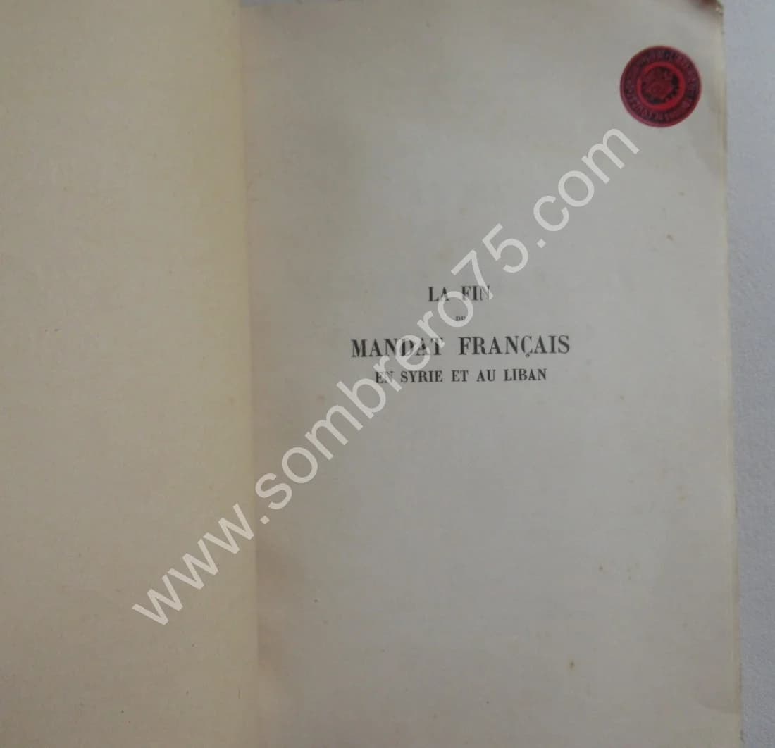 La Fin du Mandat Français en Syrie et au Liban - Image 3