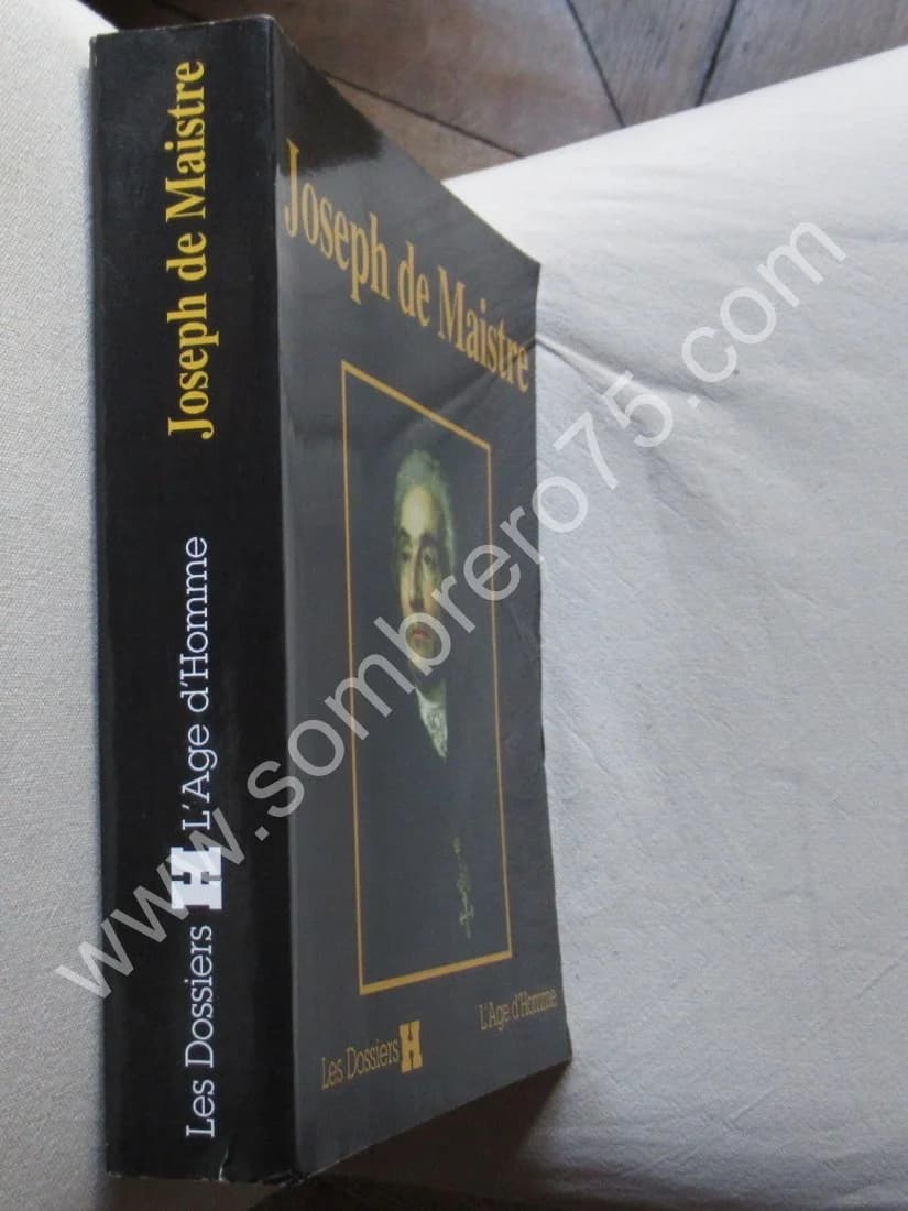 Joseph de Maistre. Dossier H - Image 2