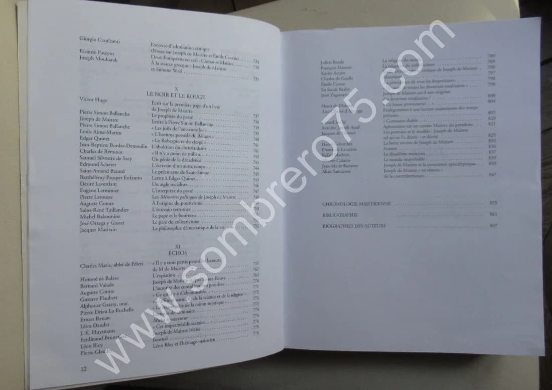 Joseph de Maistre. Dossier H - Image 11