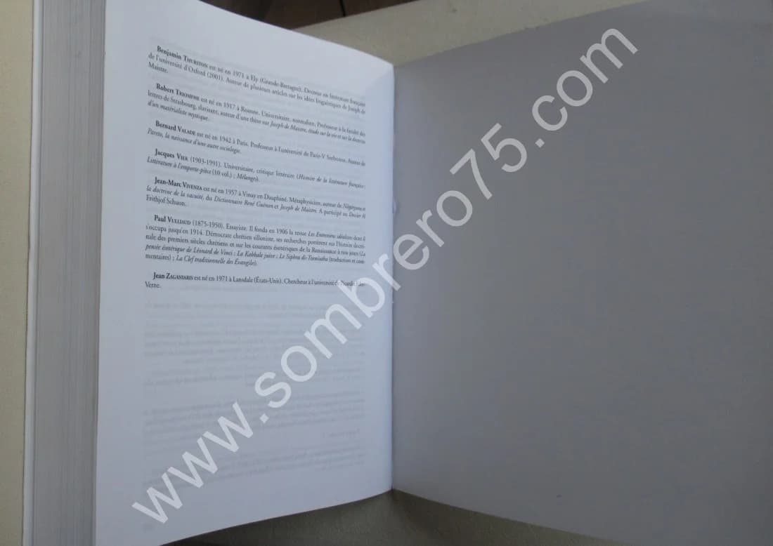 Joseph de Maistre. Dossier H - Image 12