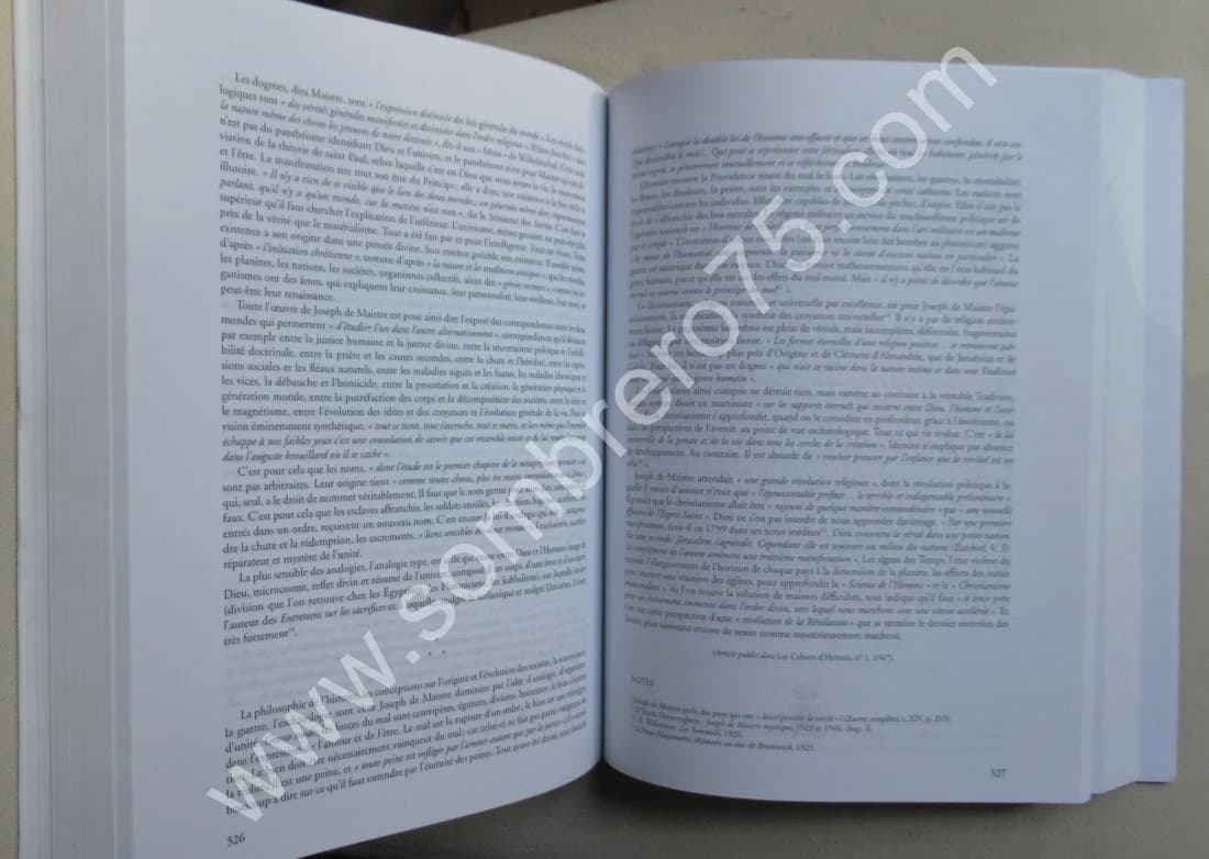 Joseph de Maistre. Dossier H - Image 6