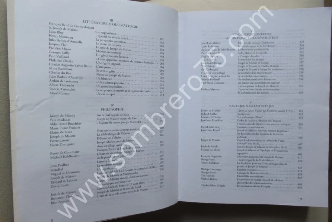 Joseph de Maistre. Dossier H - Image 9