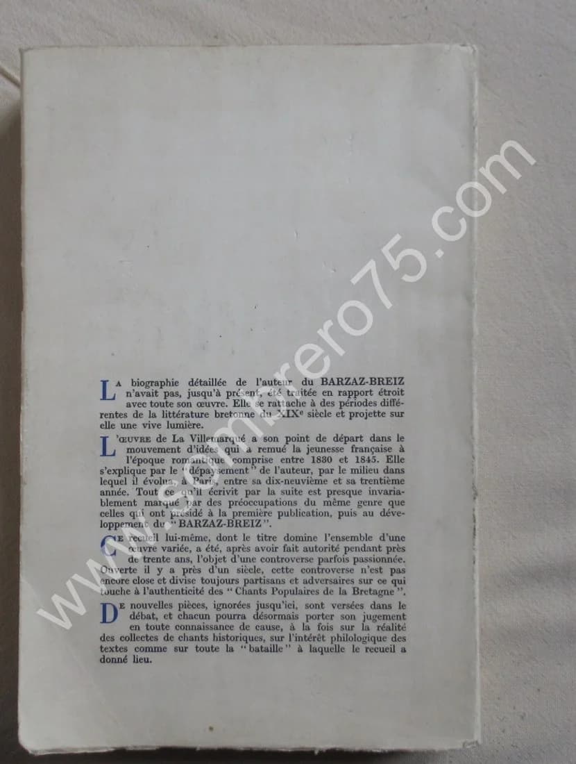 Théodore Claude Henri HERSART de La VILLEMARQUE 1815-1895 - Image 8