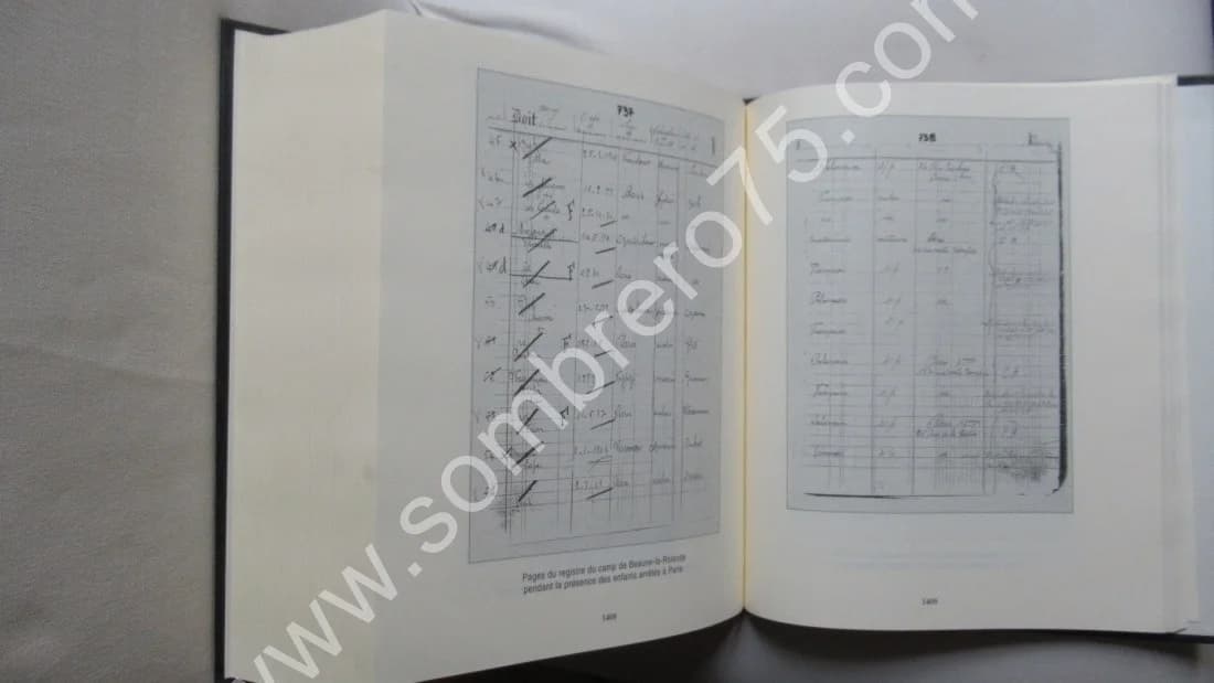 Le Mémorial des Enfants Juifs déportés de France. S. KLARSFELD. 1994 - Image 5