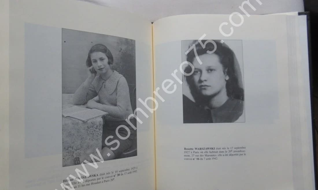 Le Mémorial des Enfants Juifs déportés de France. S. KLARSFELD. 1994 - Image 8