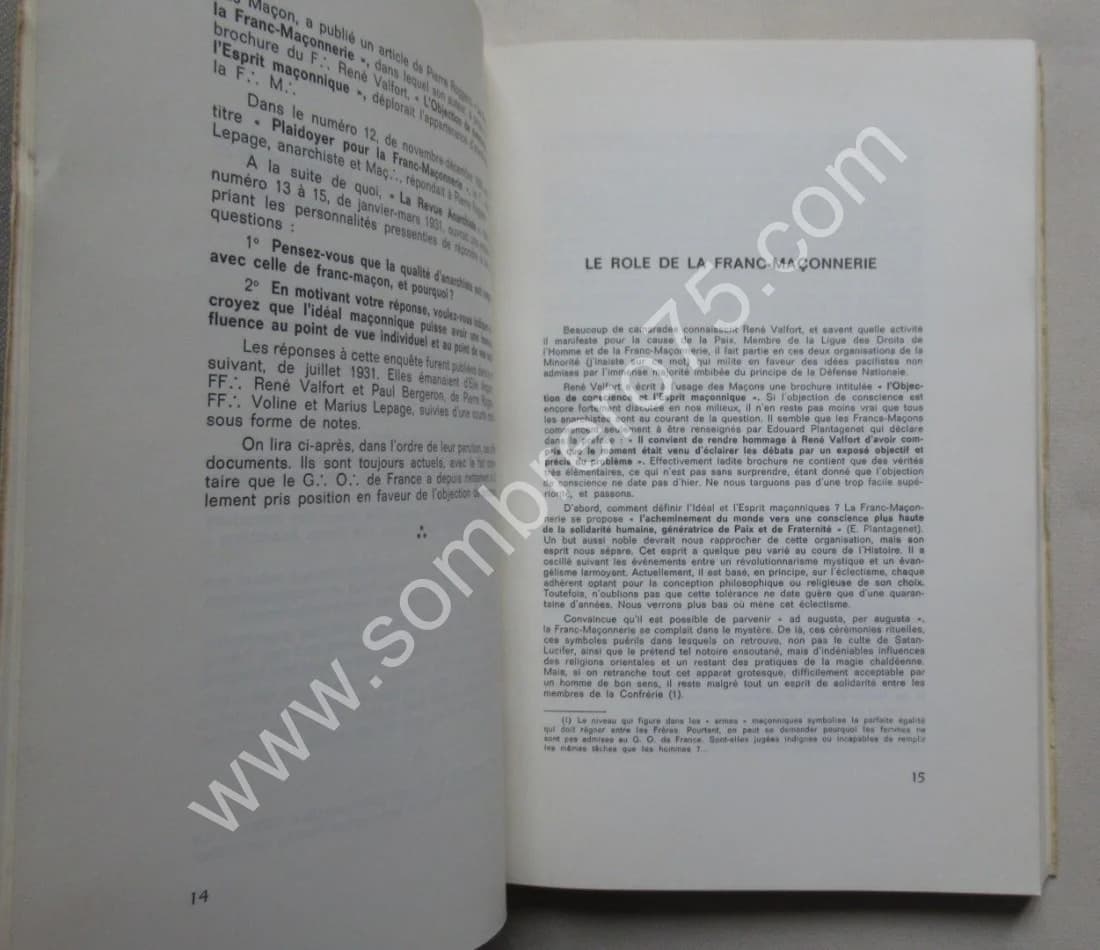 Les Anarchistes dans la F. M. ou les Maillons Libertaires de la Chaîne d'Union - Image 5