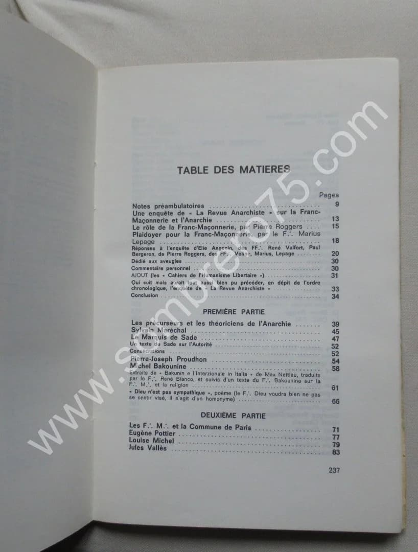Les Anarchistes dans la F. M. ou les Maillons Libertaires de la Chaîne d'Union - Image 7