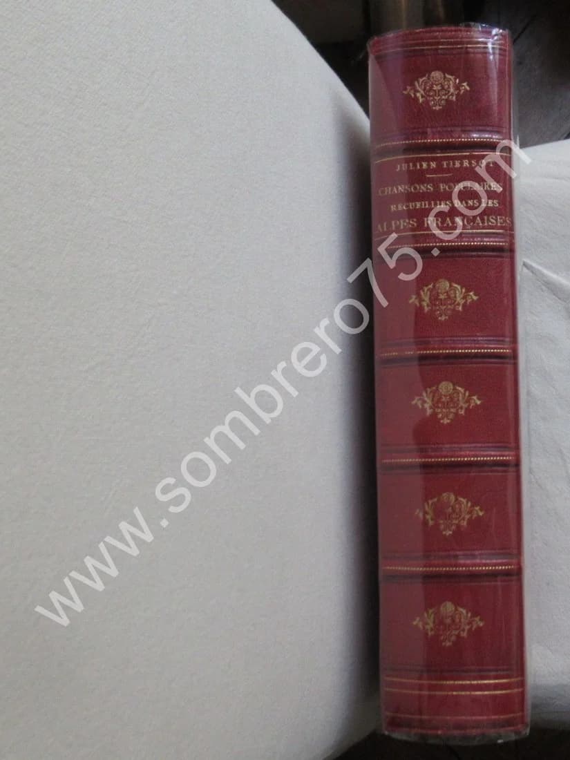 Chansons Populaires recueillies dans les Alpes Françaises. Ex Num. 1903 - Image 2