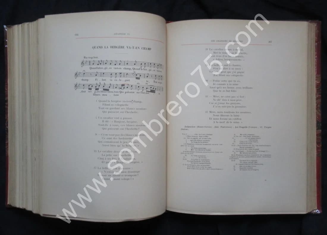 Chansons Populaires recueillies dans les Alpes Françaises. Ex Num. 1903 - Image 11