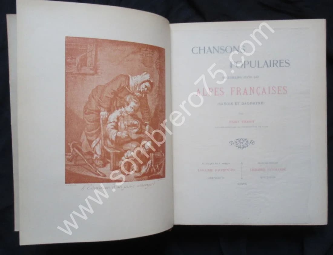 Chansons Populaires recueillies dans les Alpes Françaises. Ex Num. 1903 - Image 5