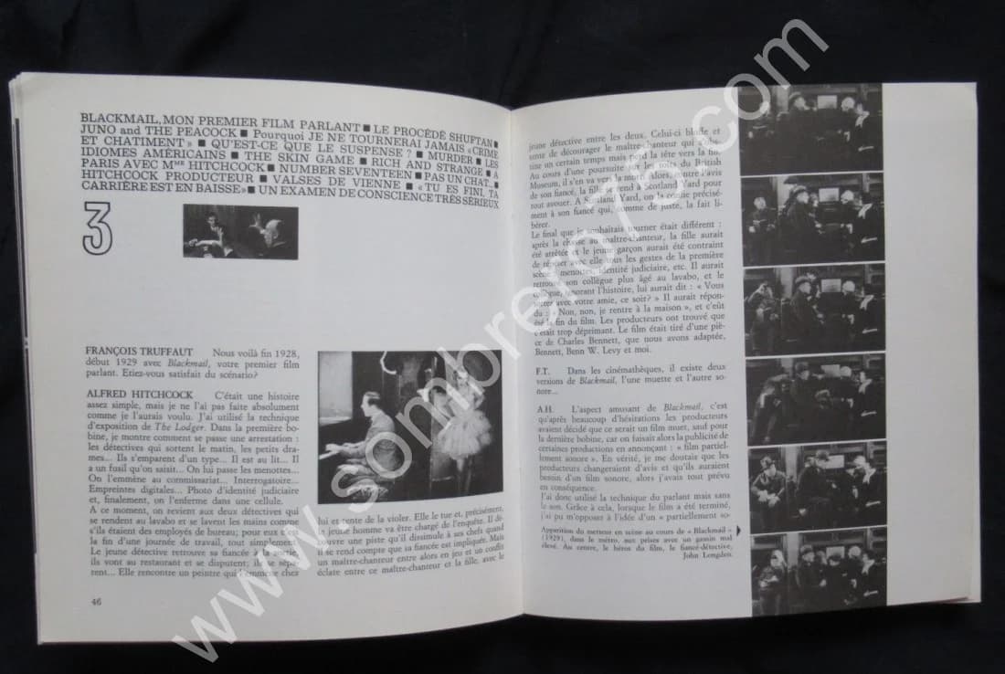 Le Cinéma selon Hitchcock - Fr. TRUFFAUT. 1966 - Image 5