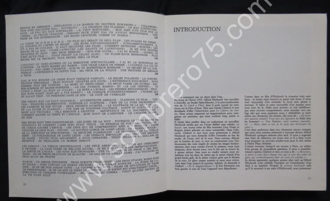 Le Cinéma selon Hitchcock - Fr. TRUFFAUT. 1966 - Image 9
