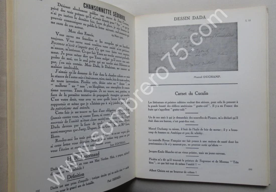 Francis Picabia 391 - 2 Tomes - Image 7