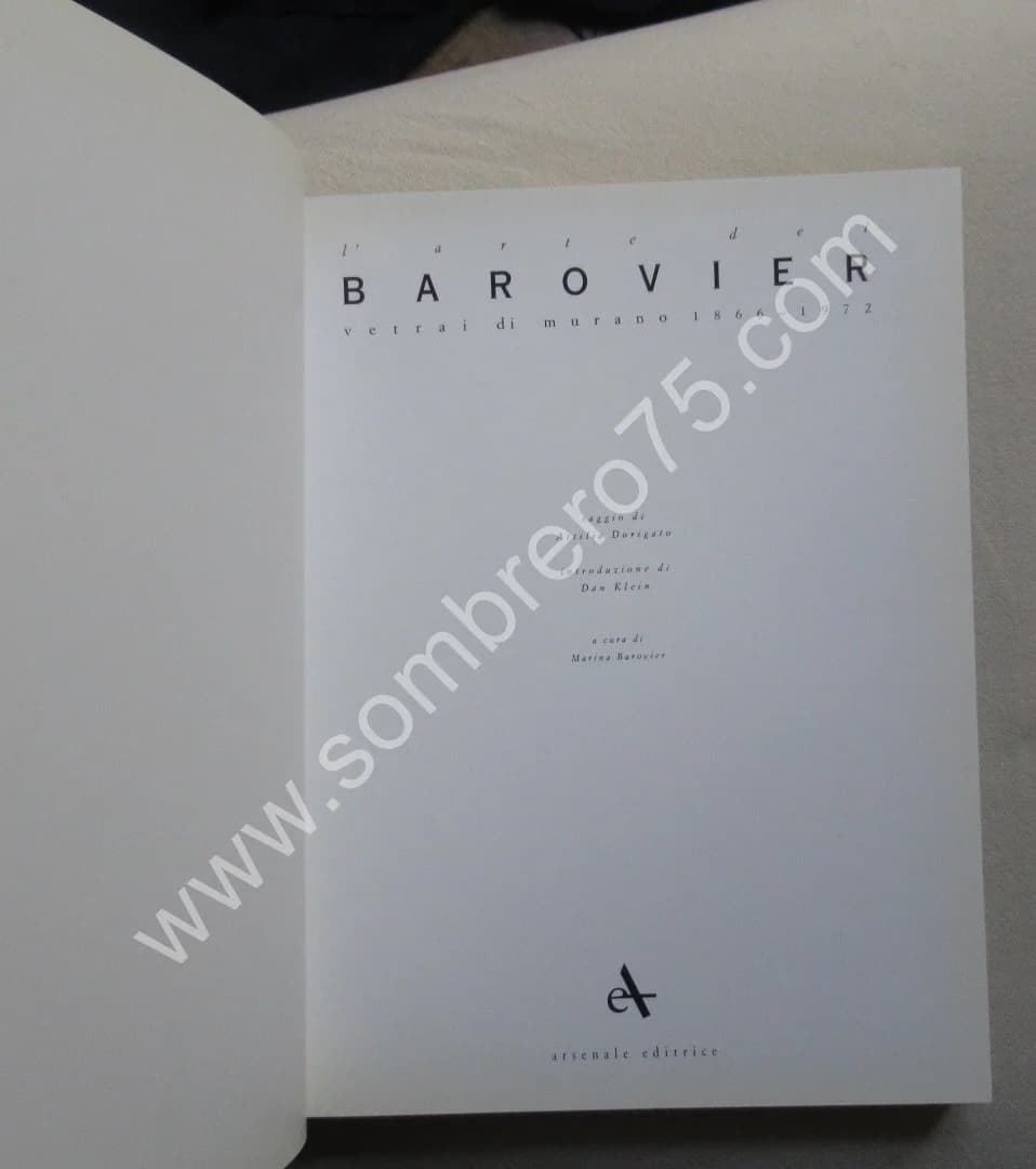 L'Arte dei BAROVIER vetrai di murano 1866-1972 - Image 4