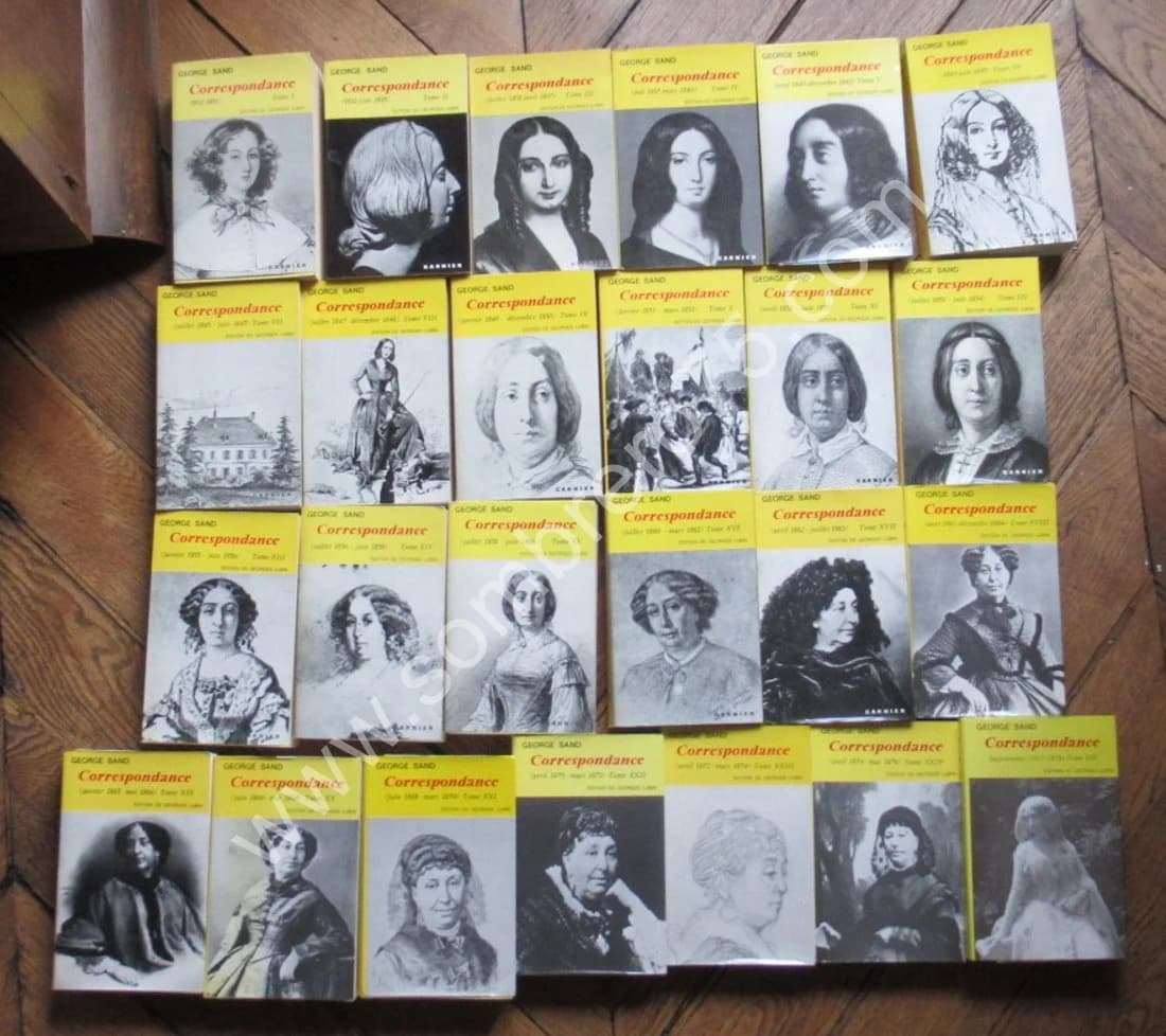 Correspondance Georges SAND 25 Vol