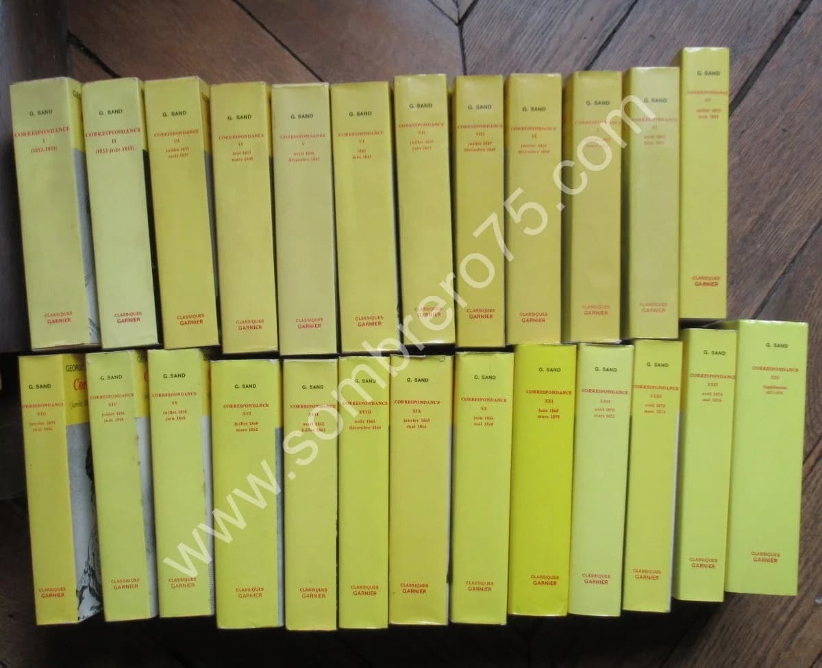 Correspondance Georges SAND 25 Vol - Image 2