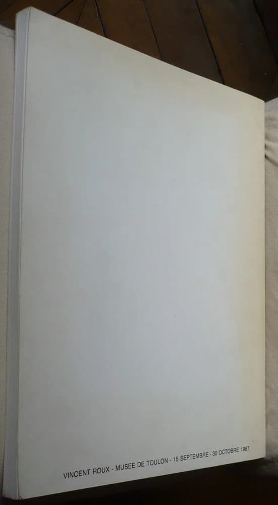 Vincent Roux - Vie d'Artiste. Toulon 1987 - Image 2