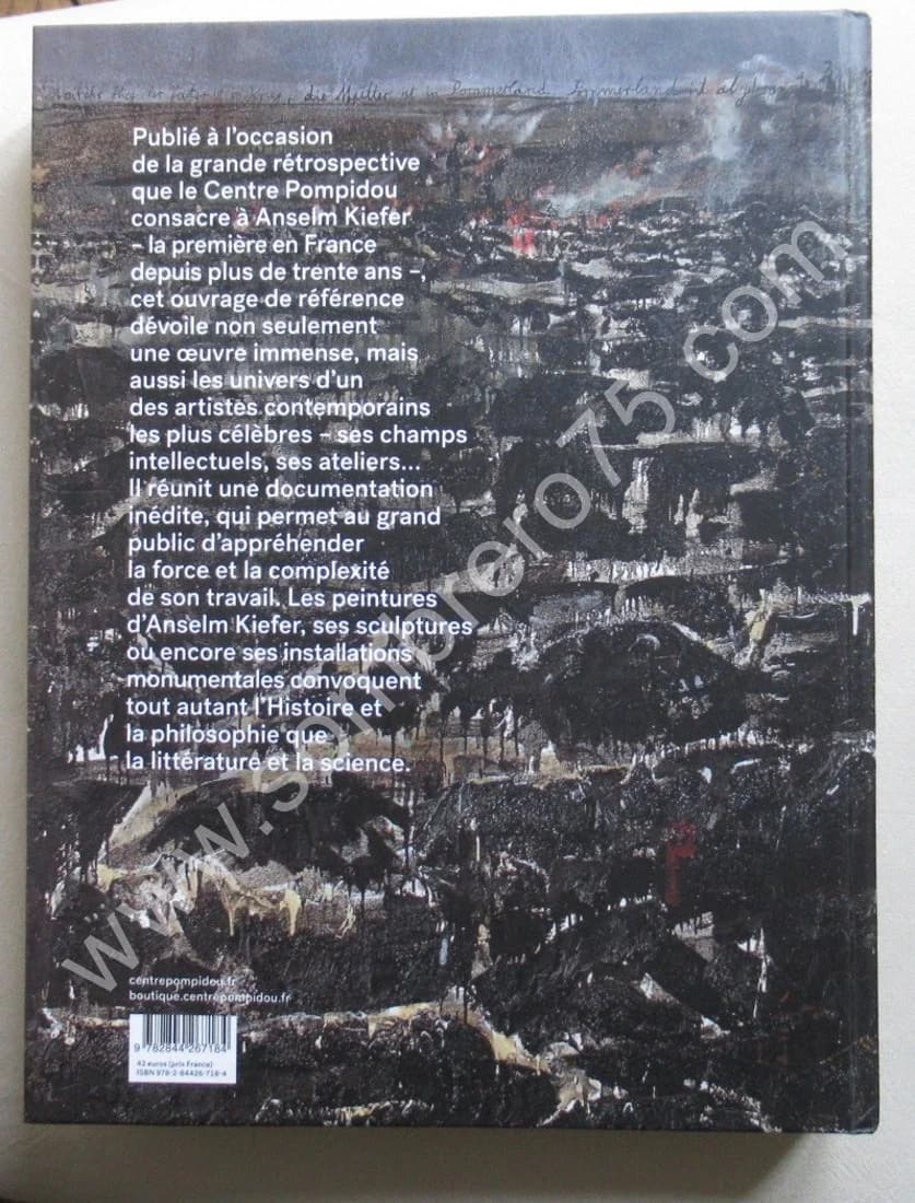 Anselm KIEFER. Rétrospective. G. Pompidou. J M BOUHOURS - Image 7