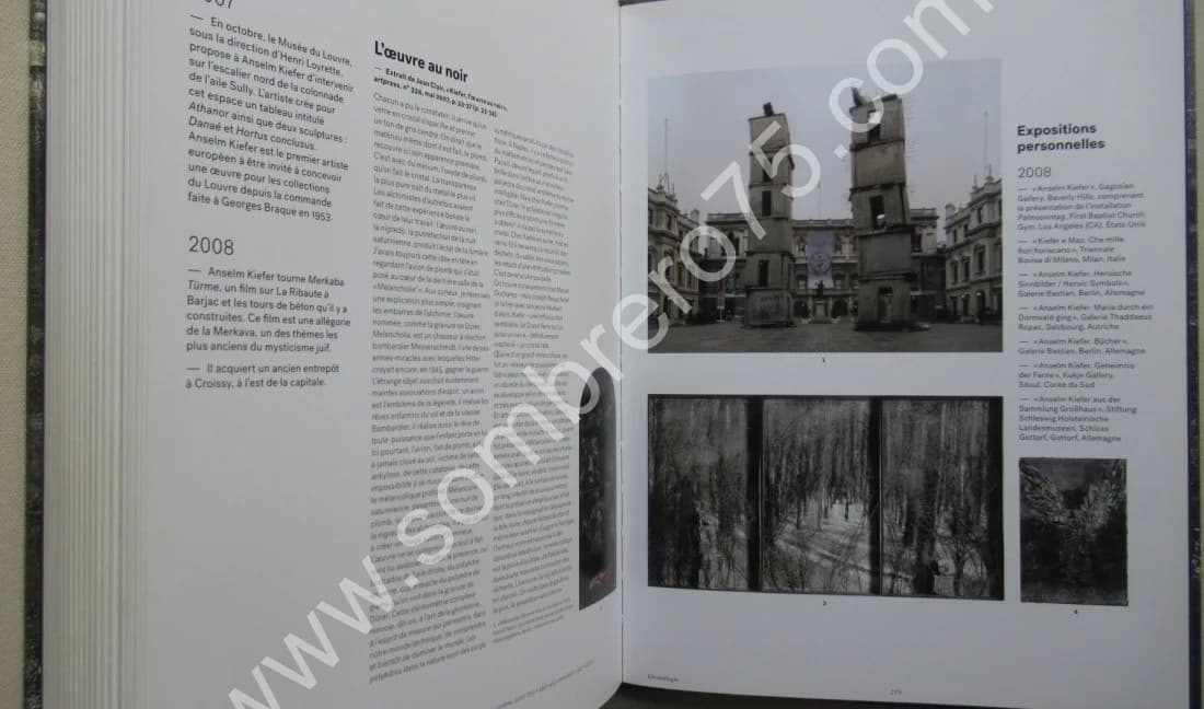 Anselm KIEFER. Rétrospective. G. Pompidou. J M BOUHOURS - Image 9