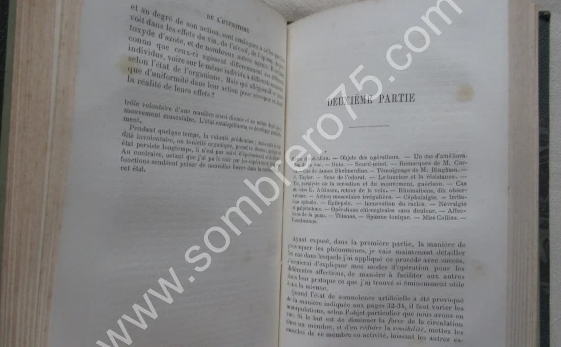 Traité du Sommeil Nerveux ou Hypnotisme. 1883 - Image 6