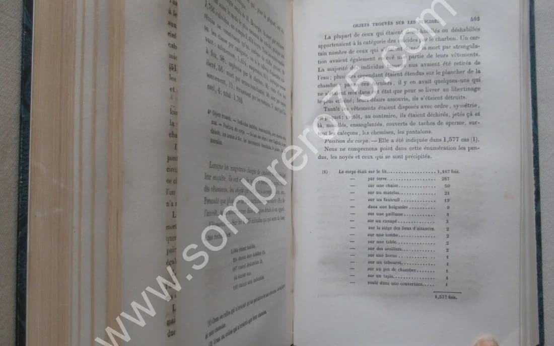 Du Suicide et de la Folie Suicide. A. BRIERRE DE BOISMONT 1856 - Image 7