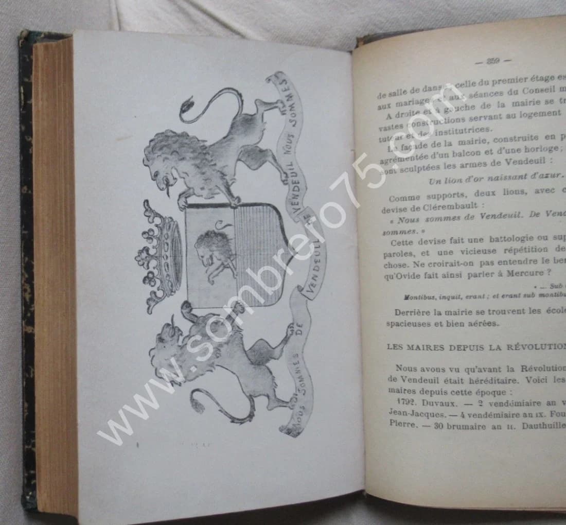 Essai Historique sur la Commune de Vendeuil.. 1899 - Image 6