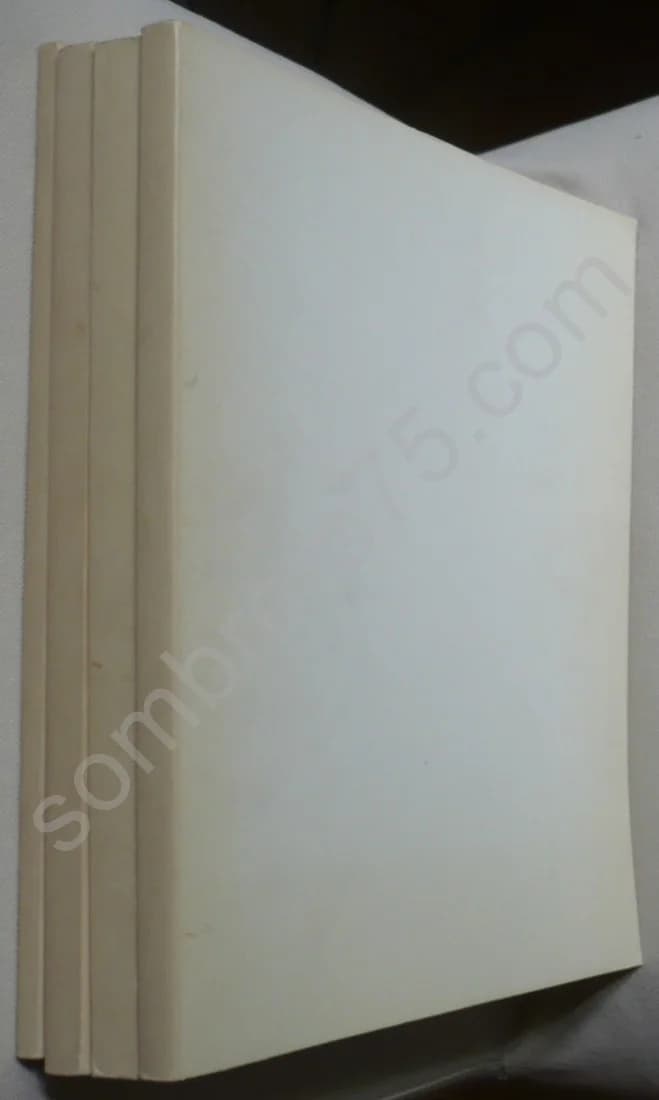 Marcel Duchamp Complet en 4 Volumes Incluant Le Catalogue Raisonné par CLAIR Jean