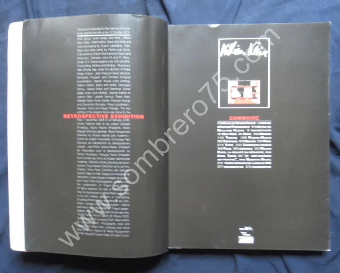 William Klein - Retrospective exhibition. 2005 Centre Pompidou - Image 4