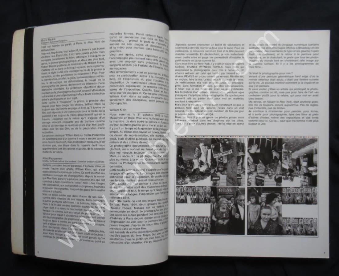 William Klein - Retrospective exhibition. 2005 Centre Pompidou - Image 6