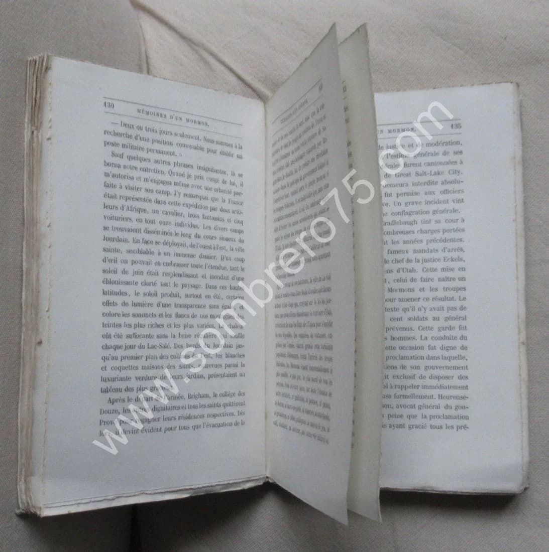 Mémoires d'un Mormon. L. A. BERTRAND - Image 3