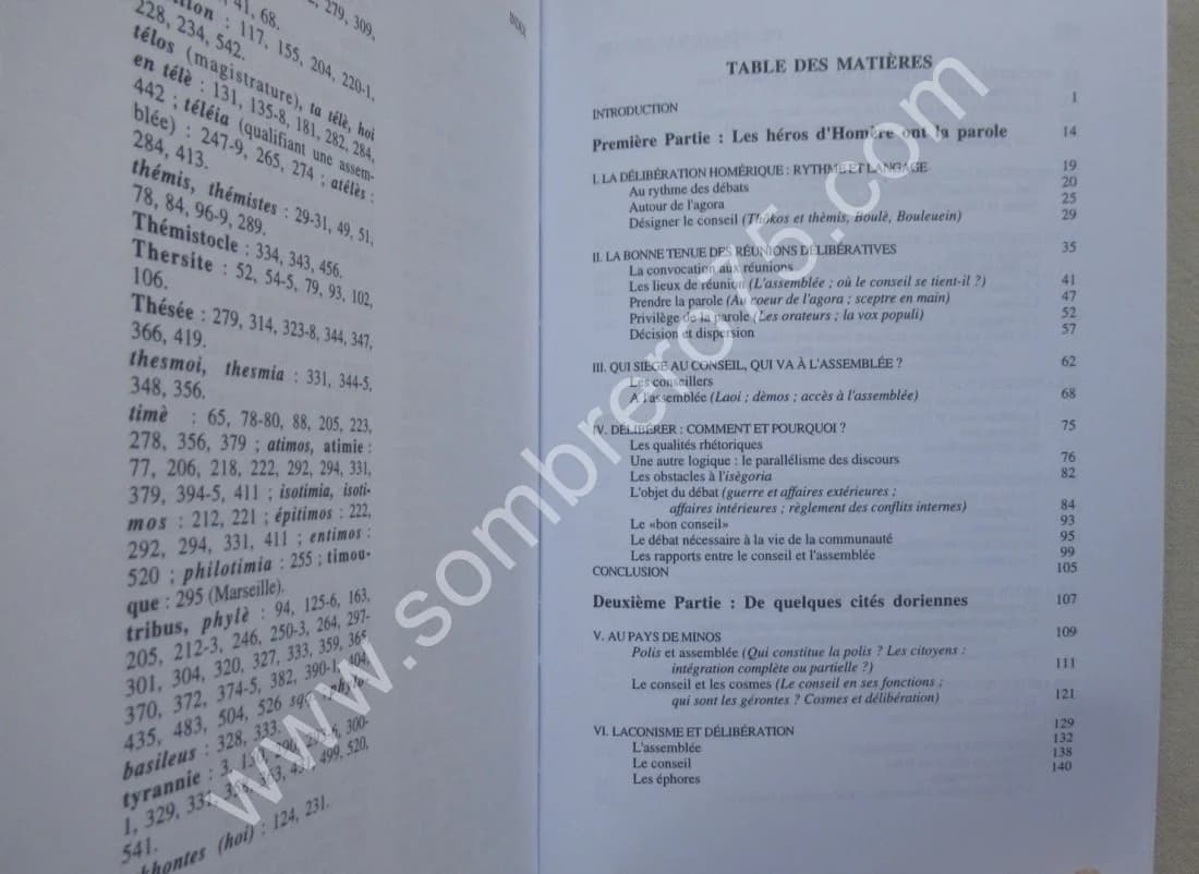 Délibération et Pouvoir dans la cité grecque de Nestor à Socrate. Fr. RUZE - Image 5