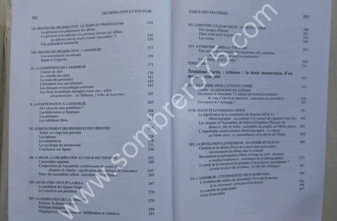 Délibération et Pouvoir dans la cité grecque de Nestor à Socrate. Fr. RUZE - Image 6