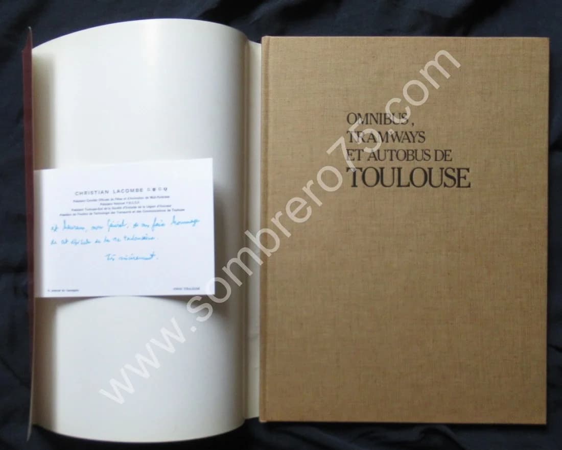 Omnibus, Tramways et Autobus de Toulouse. Ch LACOMBE - Image 3