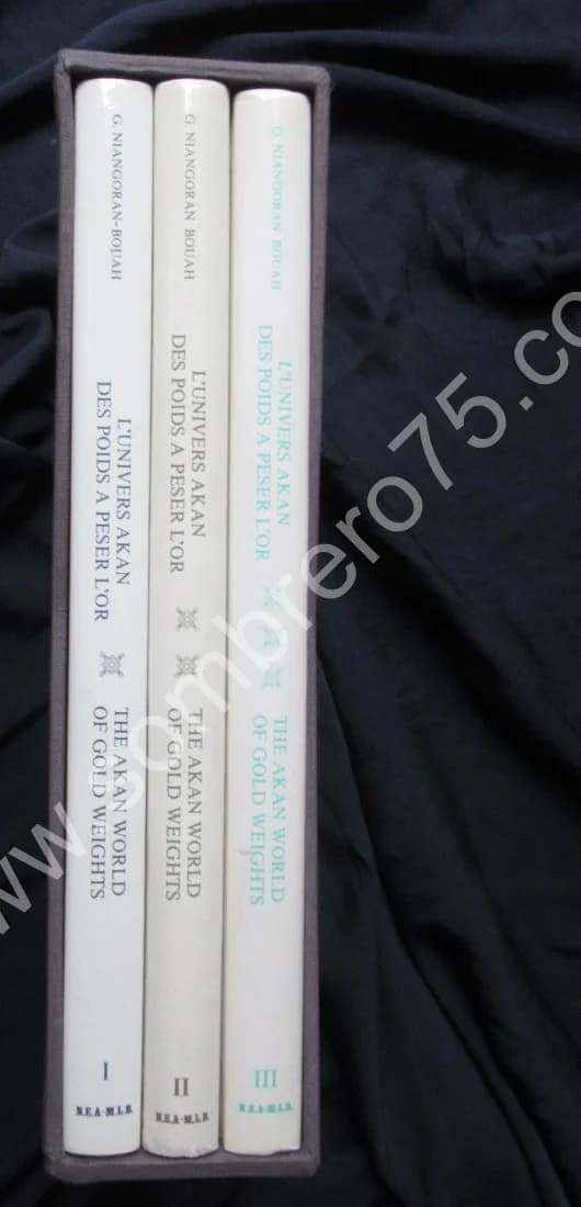 L'Univers Akan des poids à peser l'Or - 3 Tomes sous coffrets