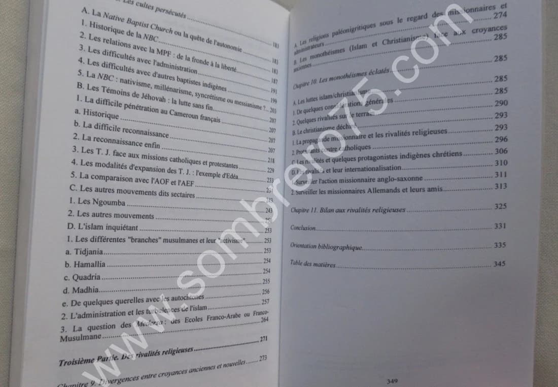 Sociétés et Rivalités Religieuses au Cameroun sous domination Française. LOMO MYAZHIOM - Image 6