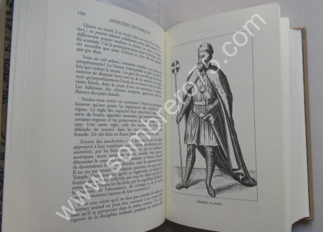 Mémoires Historiques des Templiers -. Ex de Tête - Image 5