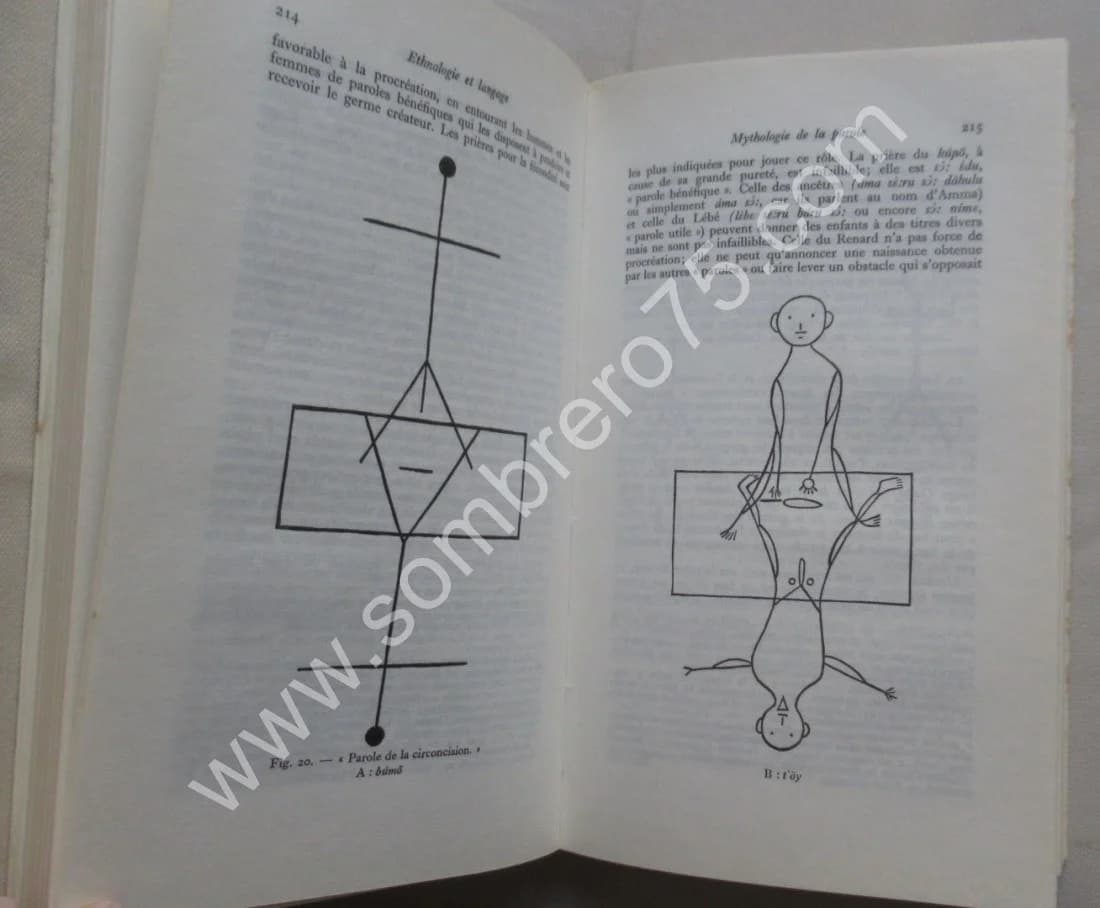 Ethnologie et Langage. La Parole chez les Dogon. CALAME GRIAULE - Image 8