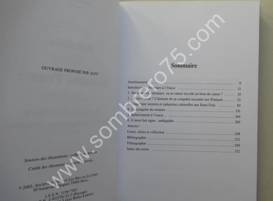 Western, France. La Place de l'Ouest dans l'imaginaire français. P. BLETON - Image 4