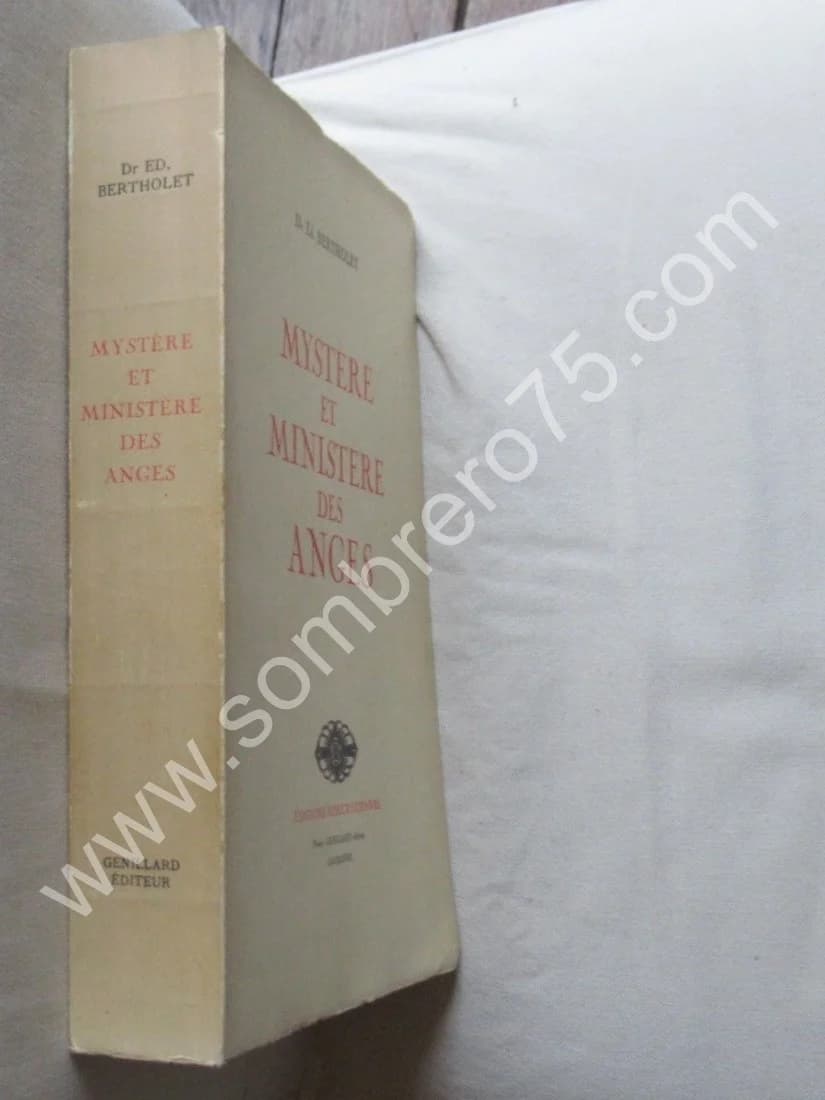 Mystère et Ministère des Anges. Dr. Ed. BERTHOLET - Image 2