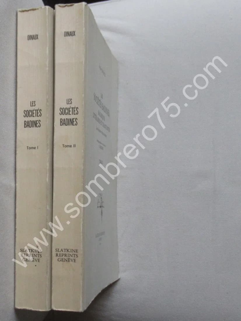 Les Sociétés Badines, Bachiques, Littéraires et Chantantes. 2 Vol - Image 2