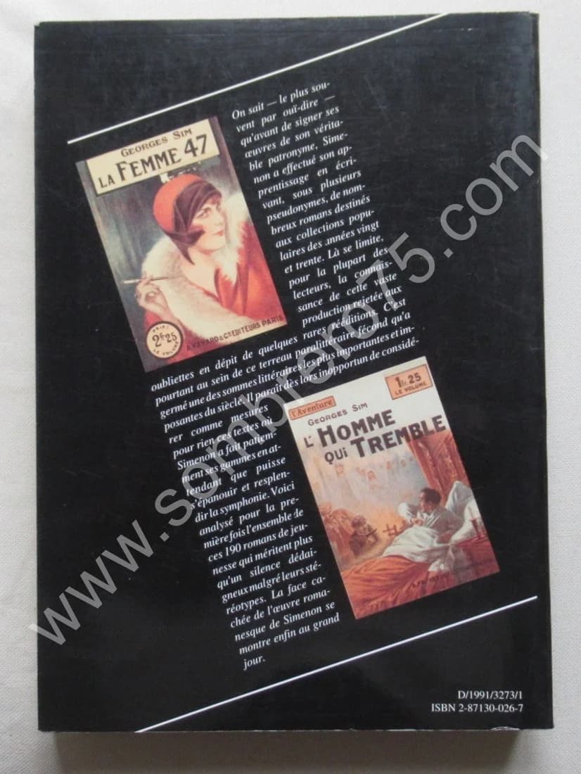 L'Autre Univers de Simenon.Michel LEMOINE - Image 4