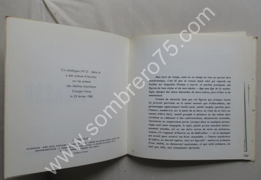 Picasso Dessins 1966-1967 - Image 4