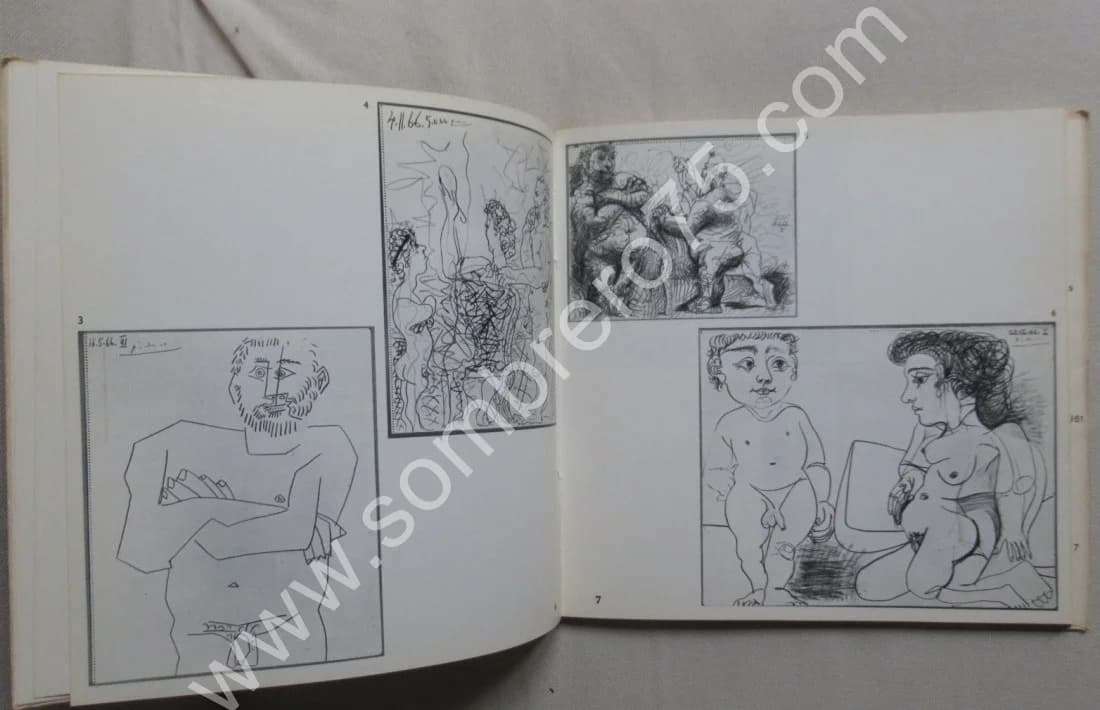 Picasso Dessins 1966-1967 - Image 7