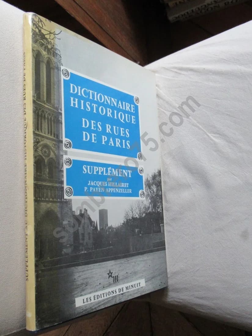 Dictionnaire Historique des Rues de Paris. 1963. Hillaret. 3 volumes - Image 7