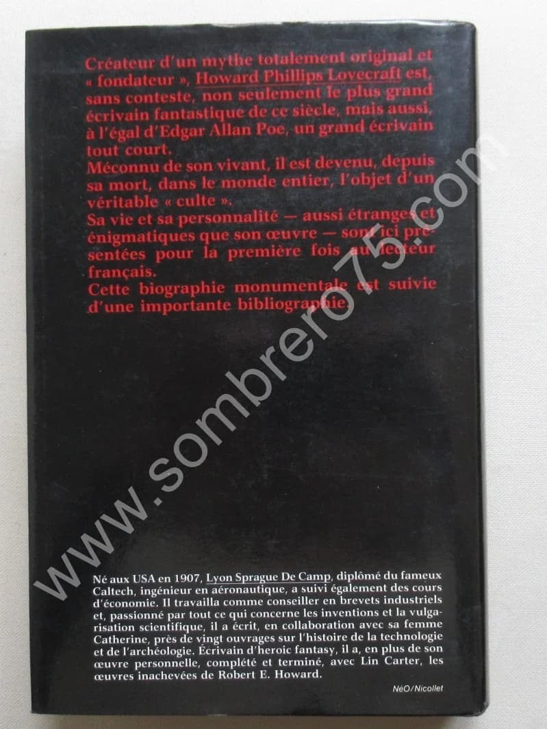 H. P. LOVECRAFT - Le Roman de sa Vie. L. SPRAGUE DE CAMP - Image 5