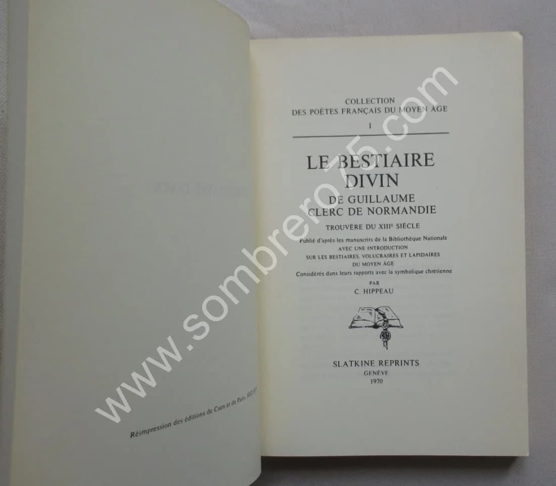 Le Bestiaire Divin de Guillaume Clerc de Normandie. Trouvère du XIIIe - Image 3