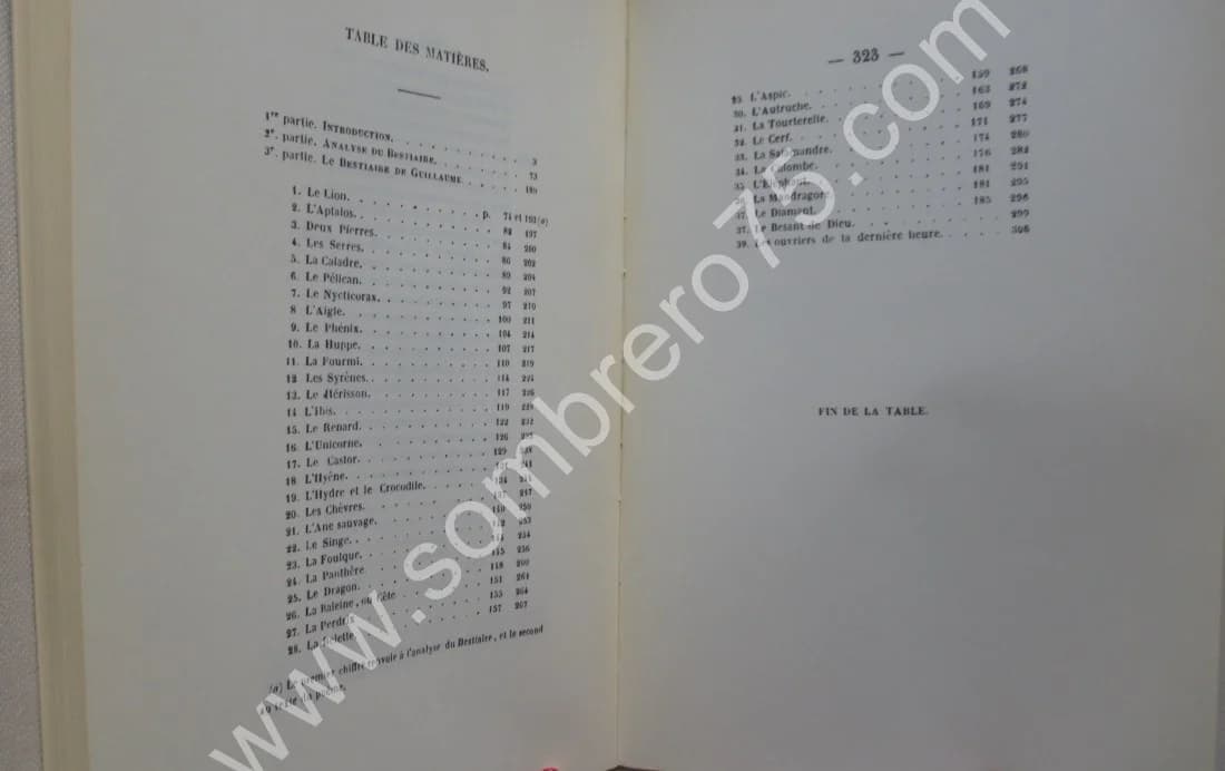 Le Bestiaire Divin de Guillaume Clerc de Normandie. Trouvère du XIIIe - Image 4