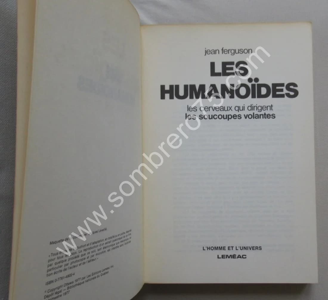 Les Humanoïdes. Les cerveaux qui dirigent les soucoupes volantes - Image 3