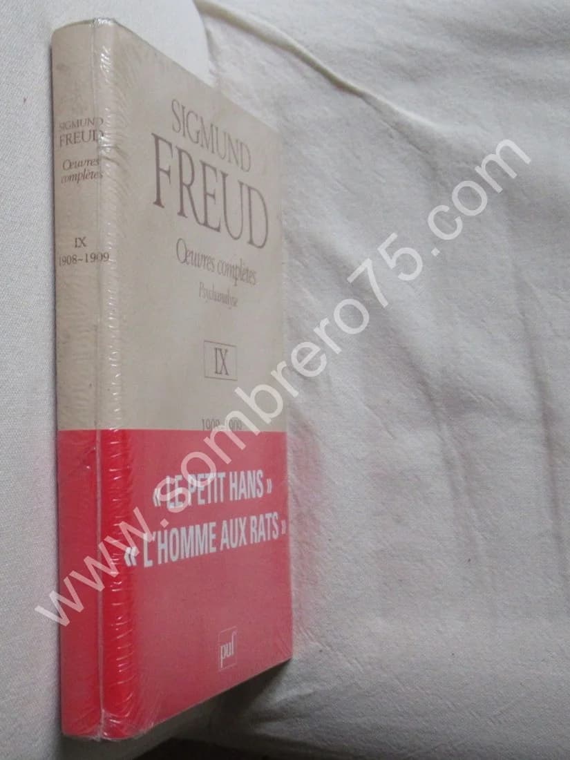 Oeuvres Complètes Psychanalyse IX 1908-1909. Sigmund FREUD - Image 2